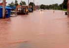 A prefeitura de Novo São Joaquim segue trabalhando para recuperar os estragos causados pela chuva