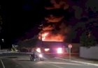 Incêndio destrói prédio comercial em Água Boa