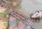 Motorista é encontrado morto em rio após carreta despencar de ponte em MT