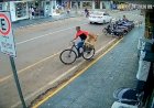 Homem é flagrado furtando climatizador de ar em loja de móveis no centro de Barra do Garças