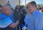 Cacique indígena diz que Mauro é o melhor governador que MT já teve: 'O sr respeita os povos indígenas'