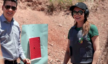 Virginia Mendes participa de treinamento de segurança com a Casa Militar