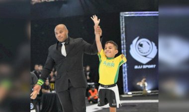 Com três ouros em um dia, paratleta de Barra do Garças brilha em campeonatos de jiu-jitsu em SP