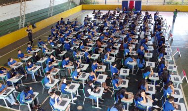 Estudantes de Campinápolis participam de evento que incentivam o uso da plataforma Mais Inglês do Governo de MT