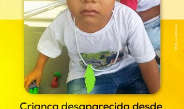 Criança indígena de 3 anos está desaparecida em Campinápolis