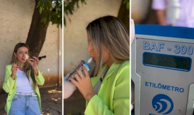 Comer pão de forma pode fazer com que motorista seja pego no teste do bafômetro, diz Detran-GO