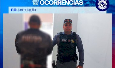 PM prende foragido da justiça em operação “Força Total” no distrito de Itaquerê