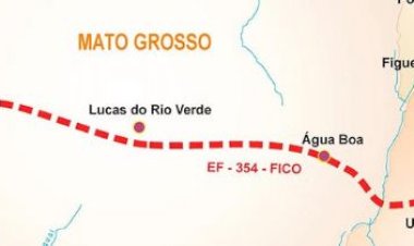 Licença do Ibama para construção da ferrovia FICO, entre Goiás e Água Boa, muda a logística do Araguaia, diz Dr. Eugênio