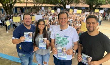 De autoria de Thiago Silva, Lei que cria “Semana da Saúde Mental nas Escolas