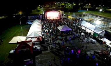 Mesmo com chuva, 2º Festival Raízes em Novo São Joaquim atrai mais de 3 mil pessoas