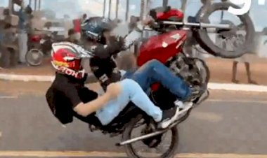 Prefeito 'dá grau' em evento promovido por ele em Mato Grosso