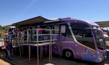 Hospital de Câncer de MT leva campanha de prevenção a Novo São Joaquim