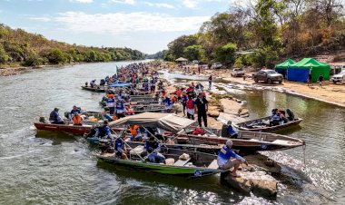 4º Festival de Pesca do Distrito de São José do Couto tem 68 equipes inscritas, a largada dos barcos aconteceu na manhã deste sábado (6)