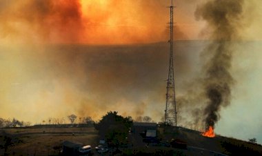 Prefeitura de Barra do Garças decreta estado de emergência em razão do incêndio no Parque Serra Azul