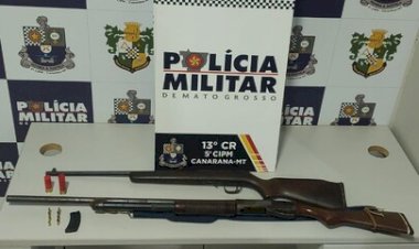 Homem é preso em Canarana após atirar em cachorro e confessar crime de maus-tratos