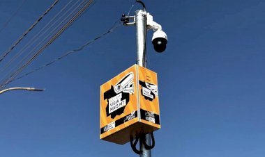 Instalação de câmeras do Programa Vigia Mais Mato Grosso reforça segurança em Campinápolis