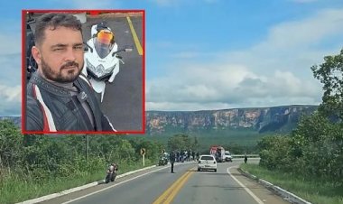 Homem bate moto em grade de proteção e morre na estrada próximo ao Portão do Inferno