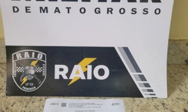 Polícia Militar cumpre mandado de prisão contra foragido da Justiça em Água Boa