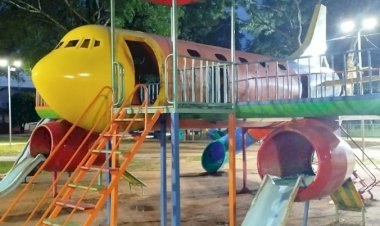 Homem é preso em Canarana-MT após se masturbar na frente de crianças dentro de brinquedo na Praça do Avião