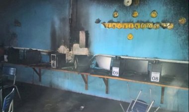 Incêndio em escola municipal mobiliza Corpo de Bombeiros em Água Boa; não houve vítimas