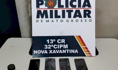 Polícia Militar prende casal faccionado por tráfico de drogas em Nova Xavantina