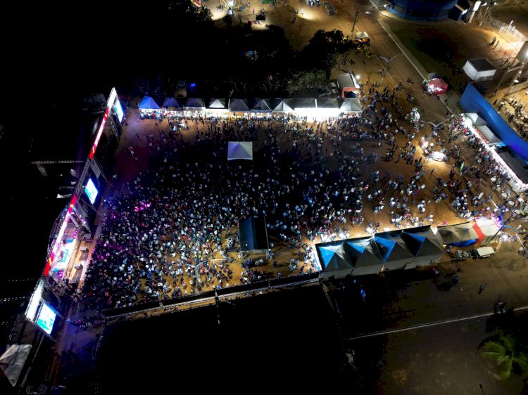 Final do rodeio emociona o público na Exponovo em Novo São Joaquim