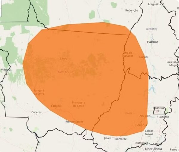 Meio Ambiente Inmet emite alerta laranja de baixa umidade em 113 cidades de MT; veja lista