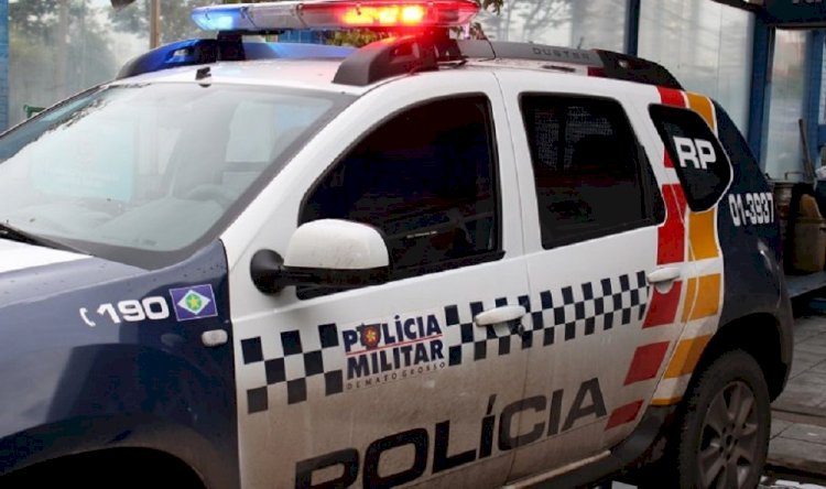 PM prende jovem por lesão corporal e uso ilícito de drogas em Novo São Joaquim