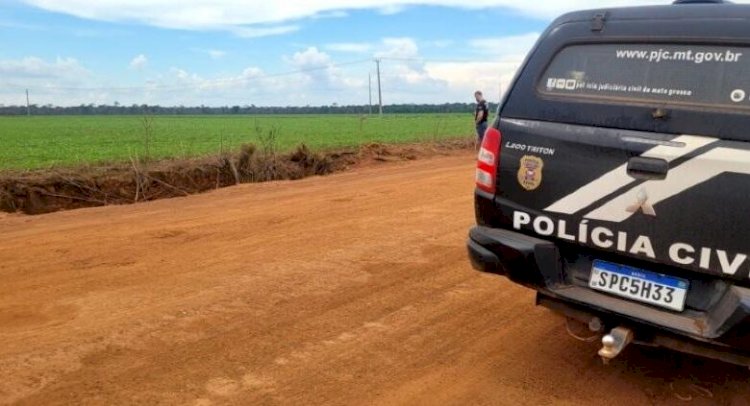 Corpo de homem amordaçado é encontrado em vala com pés e mãos amarrados