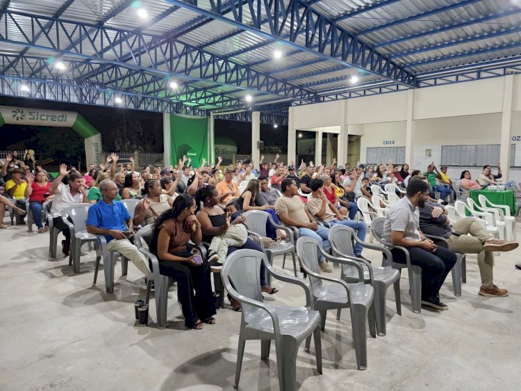 Veja fotos da Assembleia da Sicredi Araxingu da agência de Porto Alegre do Norte/MT