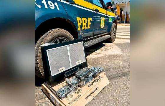 Passageira que transportava drogas em bagagem é presa em Barra do Garças