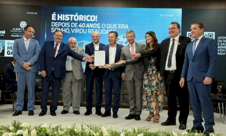 Governo de MT assina contrato com Einstein para gestão do Hospital Central