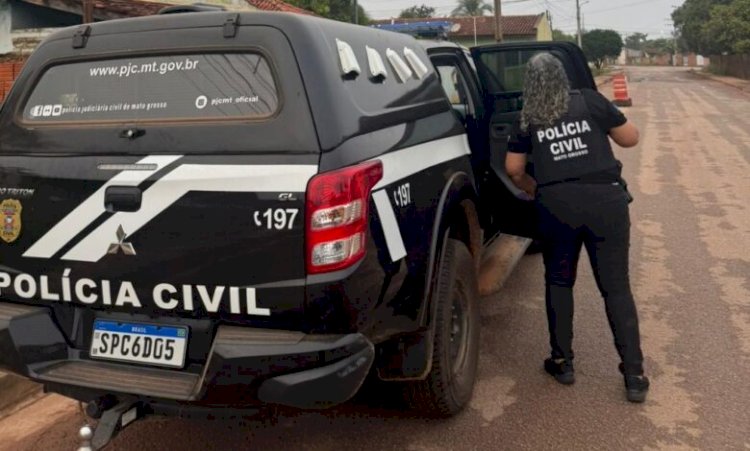 Polícia Civil cumpre mandados contra professor investigado por estupro de vulnerável em MT