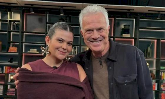 Barra-garcense, vereadora mais votada de Goiânia, grava entrevista com Pedro Bial