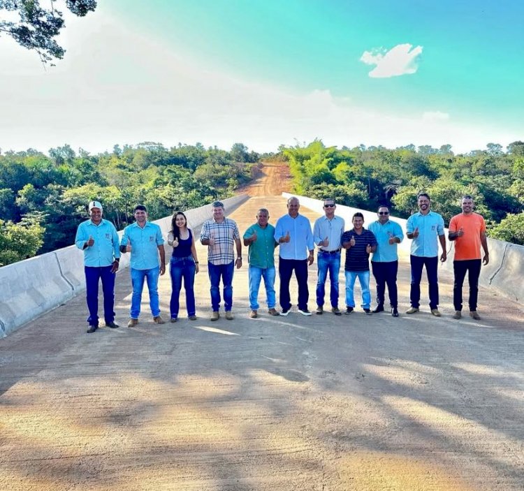 Prefeitura de Novo São Joaquim inaugura uma série de obras na região do Itaquerê