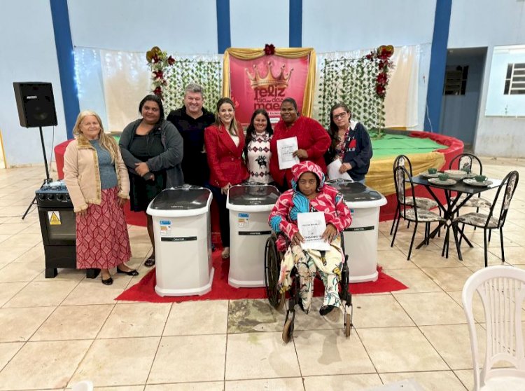 Secretaria de Assistência Social de Novo São Joaquim promove evento as mamães do município