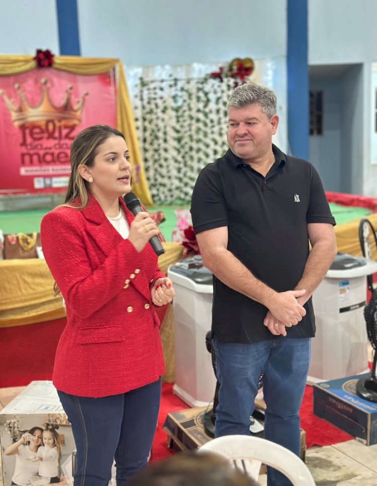 Secretaria de Assistência Social de Novo São Joaquim promove evento as mamães do município