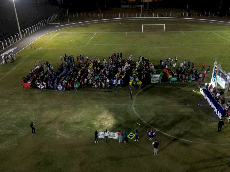 Pela primeira vez, abertura do XIV JEM de Campinápolis acontece no complexo esportivo