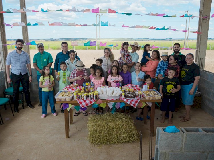 Sindicato Rural de Campinápolis promove evento junino com os praticantes do Centro de Equoterapia