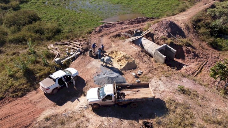 Prefeitura de Campinápolis entrega ponte na região do Córrego Seco