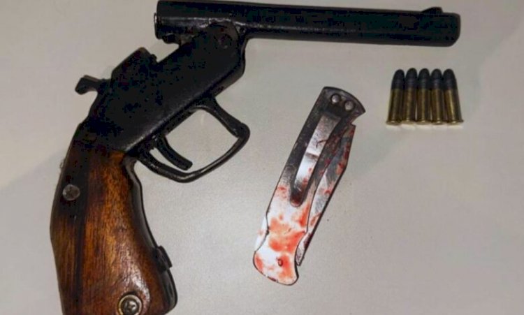 Homem é baleado na perna ao tentar tomar arma de policial durante abordagem na MT-100