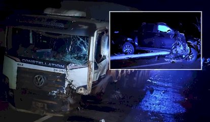 Motorista de Hilux perde a vida em colisão frontal com caminhão na MT-020 em Canarana