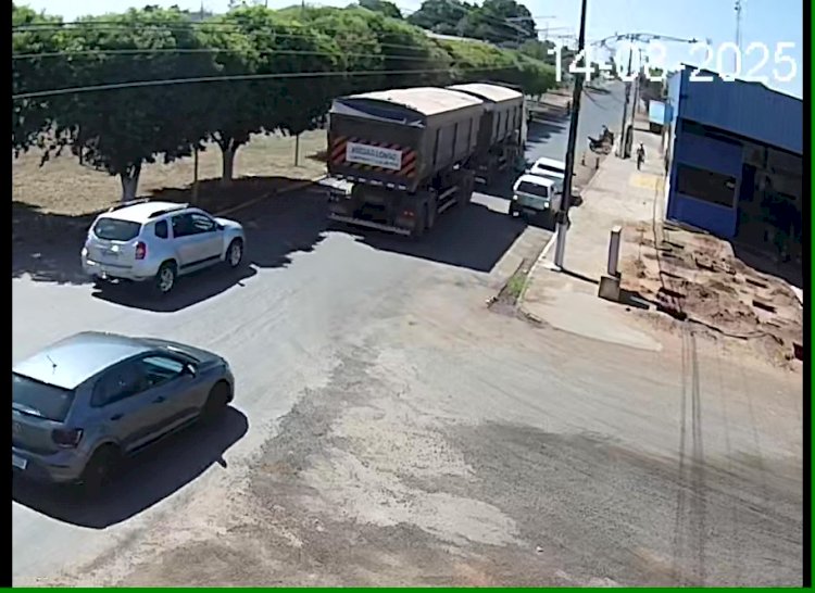 PJC identifica motorista de carreta suspeito de atropelar idosa e deixar local sem prestar socorro em Ribeirão Cascalheira
