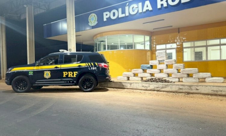 Dupla é presa transportando 460 tabletes de supermaconha em caminhão na BR-070