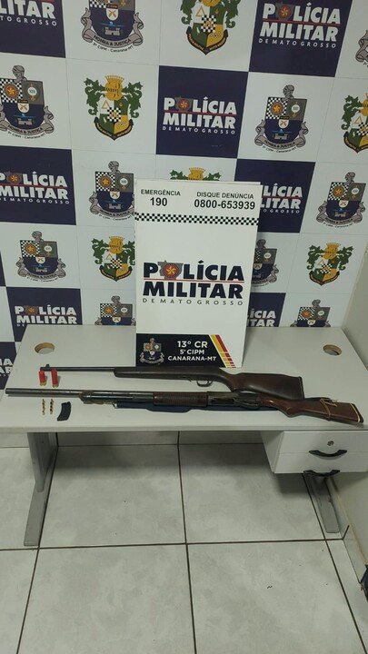 Homem é preso em Canarana após atirar em cachorro e confessar crime de maus-tratos