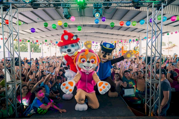 Milhares de sorrisos na 