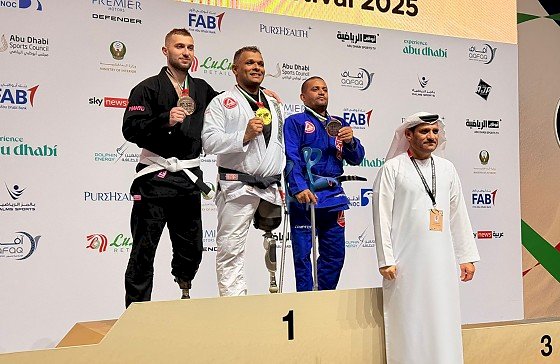 Mato Grosso brilha no Abu Dhabi World Festival e consolida protagonismo mundial no parajiu-jitsu