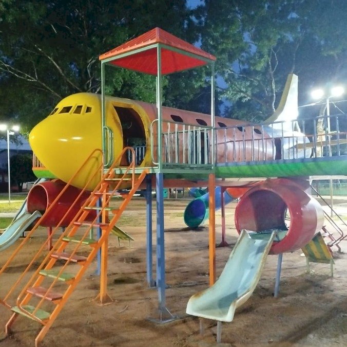 Homem é preso em Canarana-MT após se masturbar na frente de crianças dentro de brinquedo na Praça do Avião