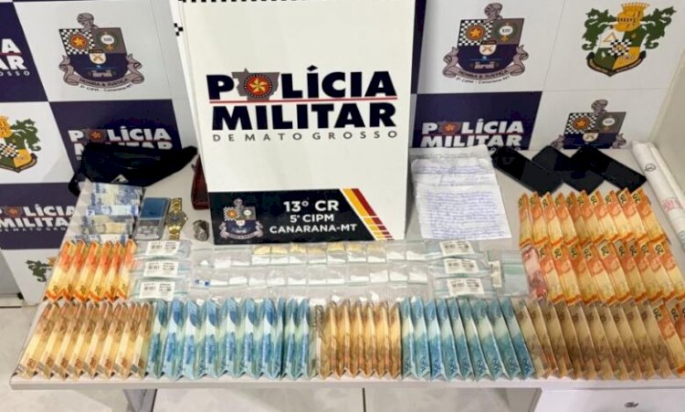 Polícia Militar prende integrantes de facção criminosa por tráfico de drogas na região do Araguaia