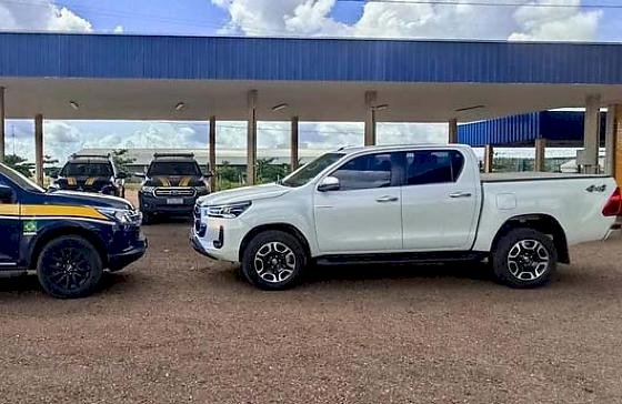 PRF recupera veículo com sinais de adulteração e registro de roubo na BR-070, em Primavera do Leste (MT)